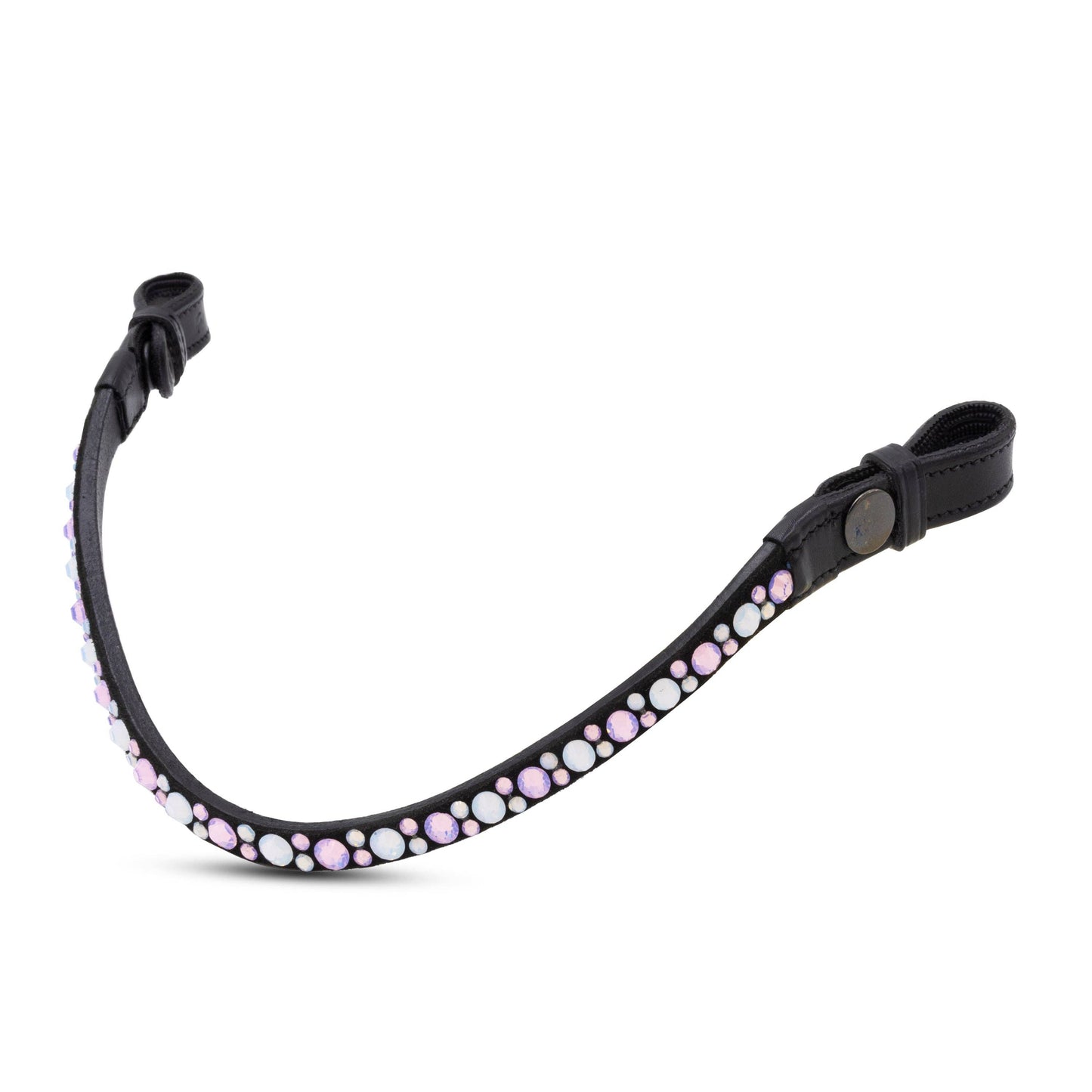 Pink Bubbly Snap Browband