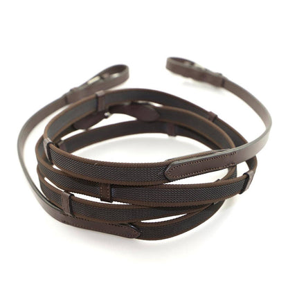 Bonn Crank - Leather Dressage Horse Bridle With Flash