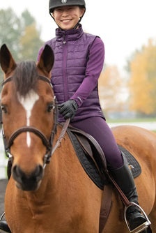 Kids Fleece Lite KP Tight in Huckleberry