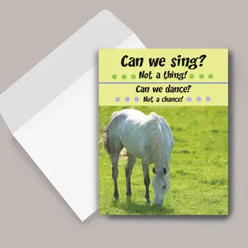 Horse Greeting Birthday Card