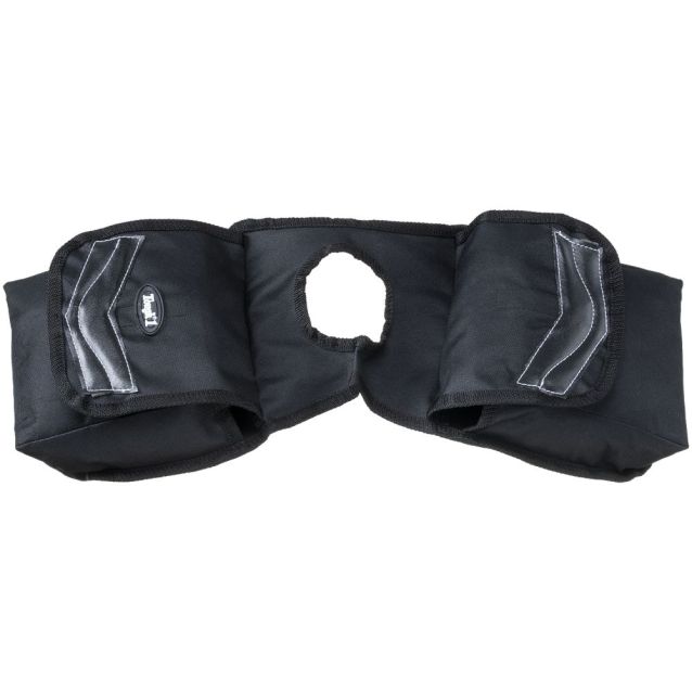 Tough1 Nylon Pommel Bag  Black