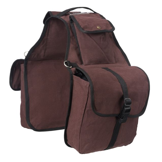 Tough1 Canvas Saddle Bag