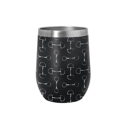 AWST Lila Stainless Steel Wine Tumbler - Snaffle Bit