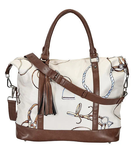 AWST Int'l "Lila" Bridles 'n Things Travel Bag w/ Tassel