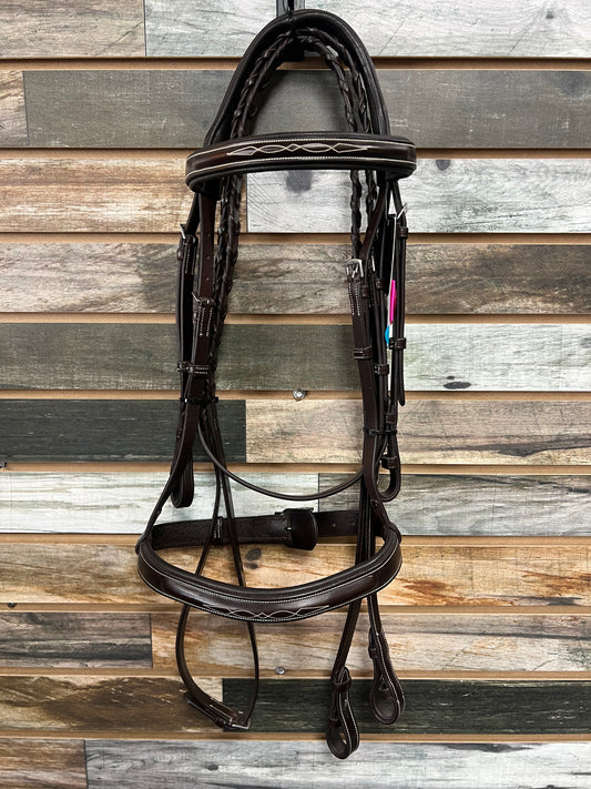 Royal Highness Fancy Stitched Raised Bridle