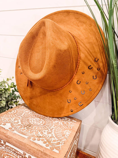 Horseshoe Cutout Hat