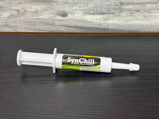 SynChill – Calming Gel for the Nervous Horse - Single Syringe/Tube