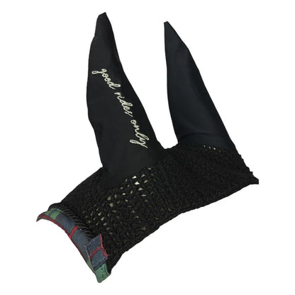 Dapplebay Holiday Plaid Pony Fly Veil - Green