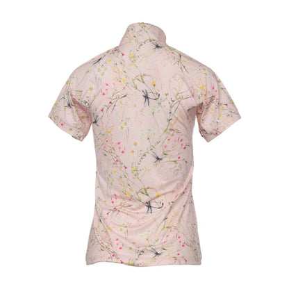 Dapplebay Dragonfly Meadow 1/4 Zip Riding Top - Short Sleeve