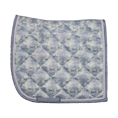 Dapplebay Equestrian Toile Saddle Pad-Moonrise
