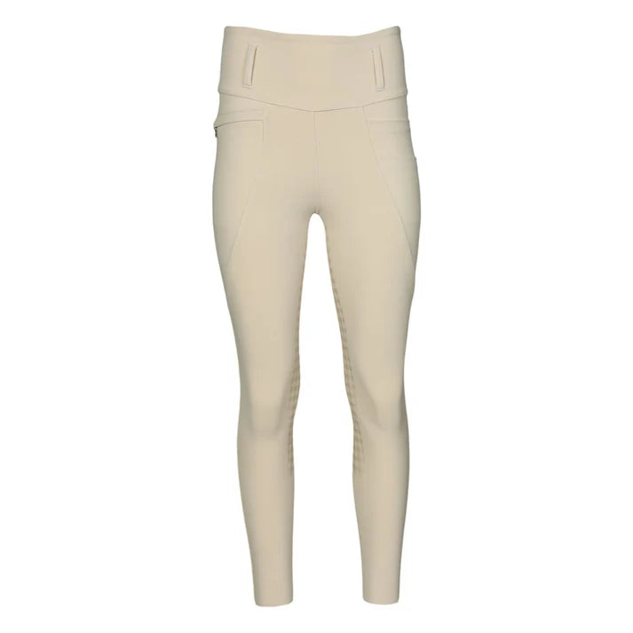 Dapplebay Kids Gingham Essential Full Seat Tights - Tan