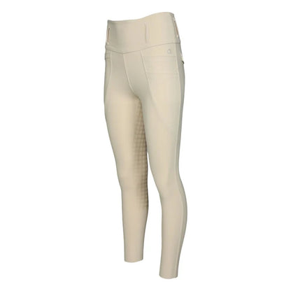 Dapplebay Kids Gingham Essential Full Seat Tights - Tan
