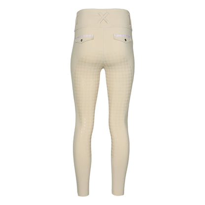Dapplebay Kids Gingham Essential Full Seat Tights - Tan