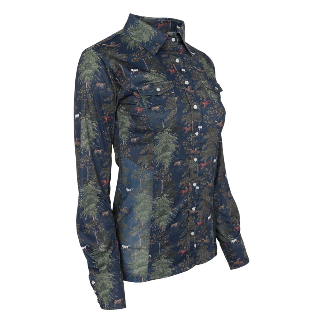 Dapplebay Autumn Toile Western Top