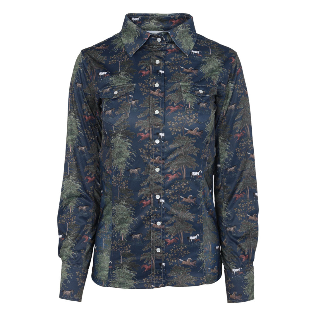 Dapplebay Autumn Toile Western Top