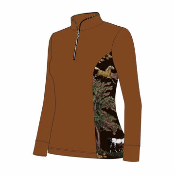 -Preorder- Dapplebay Grace 1/4 Zip LS Riding Top