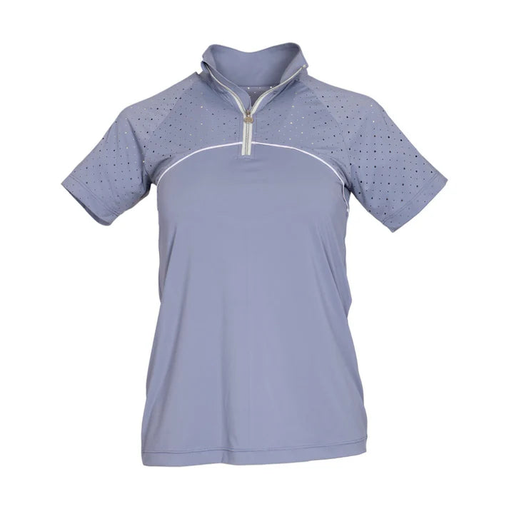Dapplebay Lady 1/4 Zip Aircut SS Riding Top