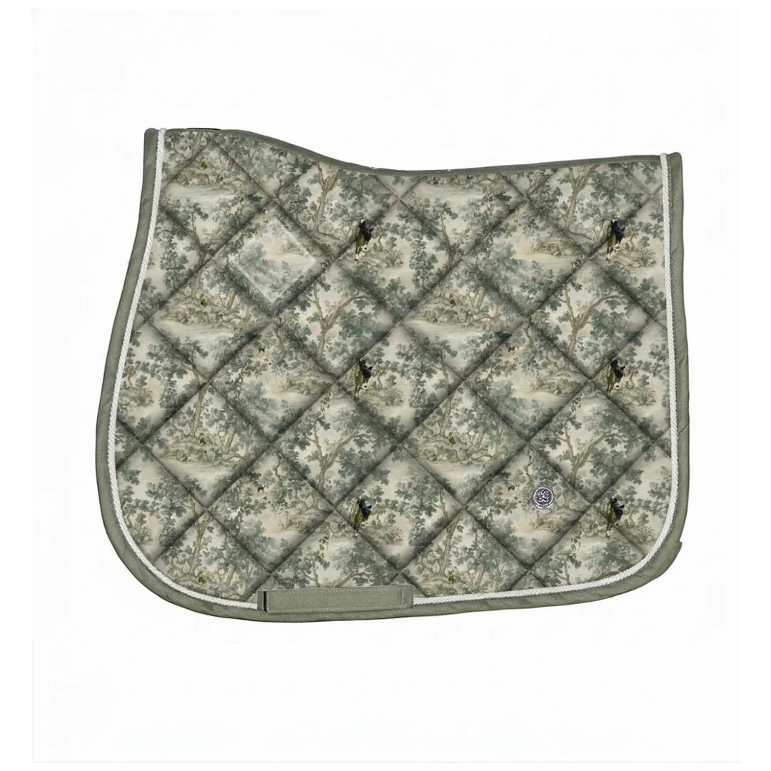 -Preorder- Dapplebay Hunt Tapestry Saddle Pad