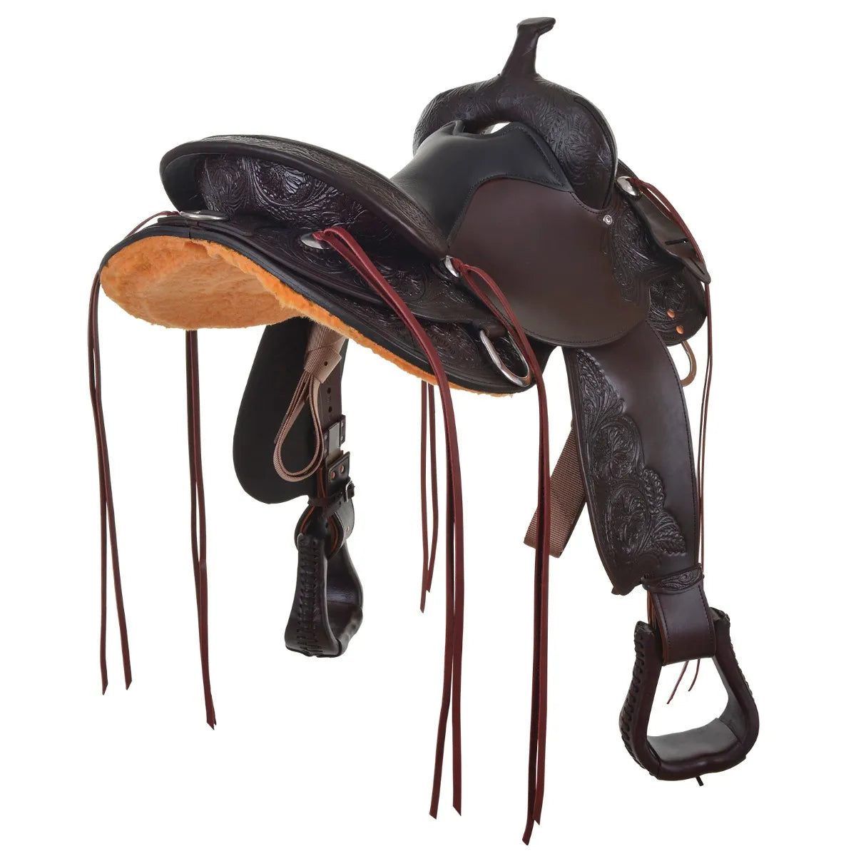 Oyster Creek 15" High Horse Trail Saddle