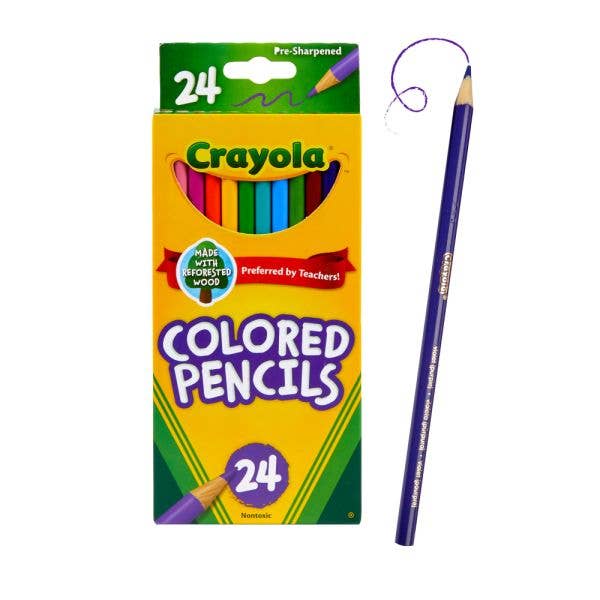 Pretty Horses Kit / 6 Drawings to Color / 24-Colored Pencils