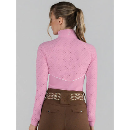 Dapplebay Lady 1/4 Zip Aircut LS Riding Top