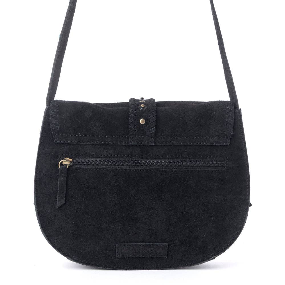 Yellowstone Iron Frontier Suede Leather Bag