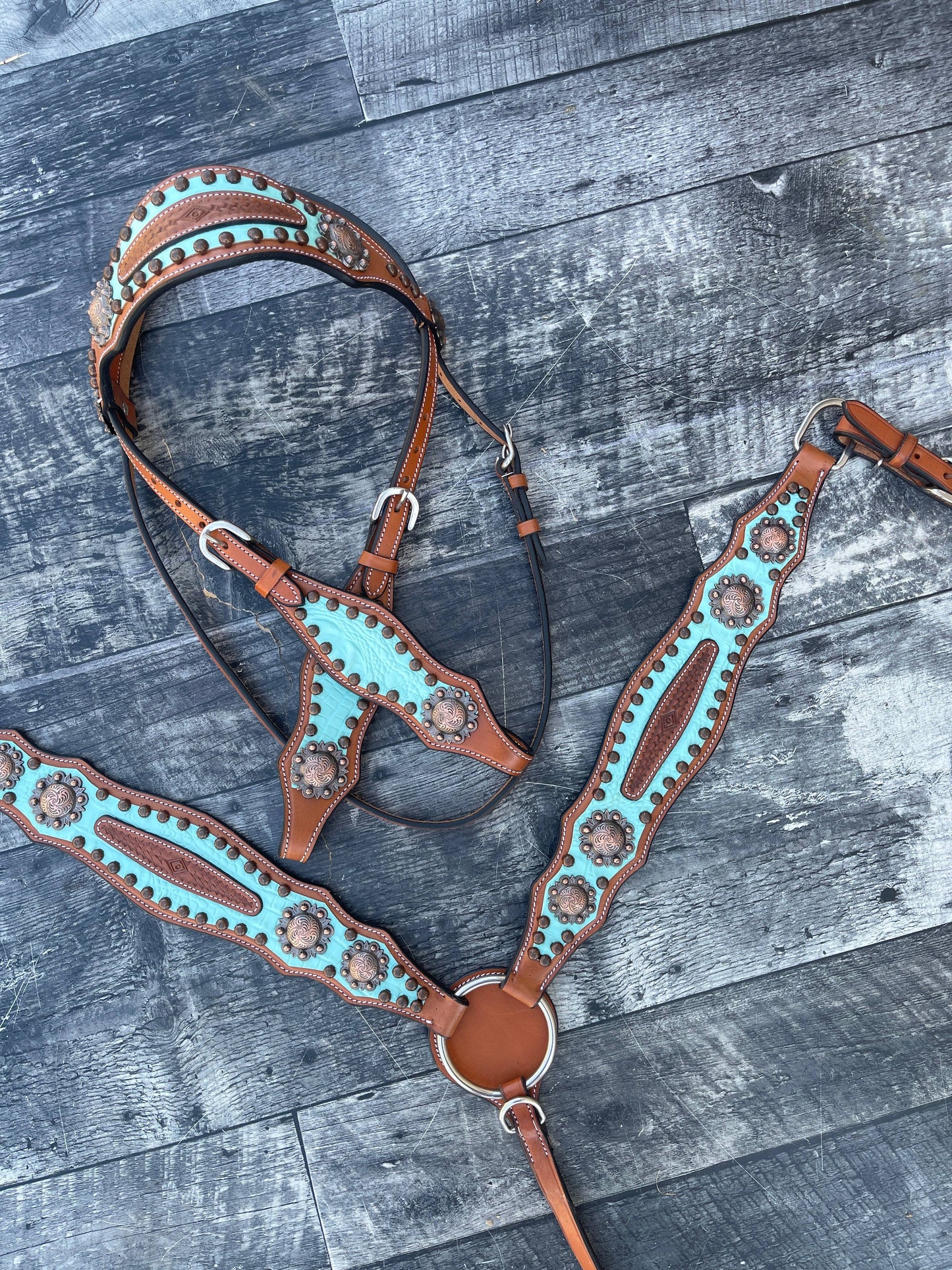 Annie Oakley Headstall and Breast Collar Set