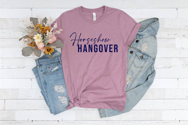 Horse Show Hangover Short Sleeve  T-Shirt-Multiple Colors