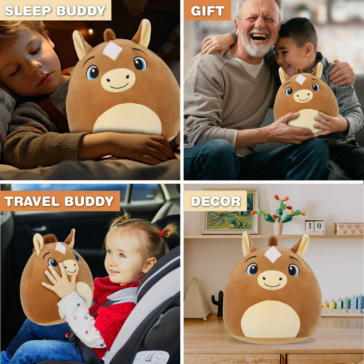 Snug-Mooshies Plush - Horse 10"