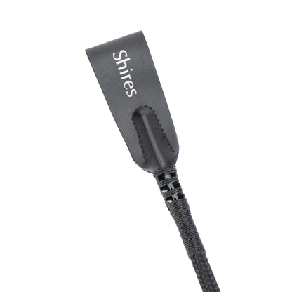 Zigzag Stem Whip Black 16.5"