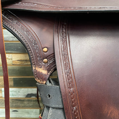 Pre-Owned Hilason Flex Tree Trail Saddle