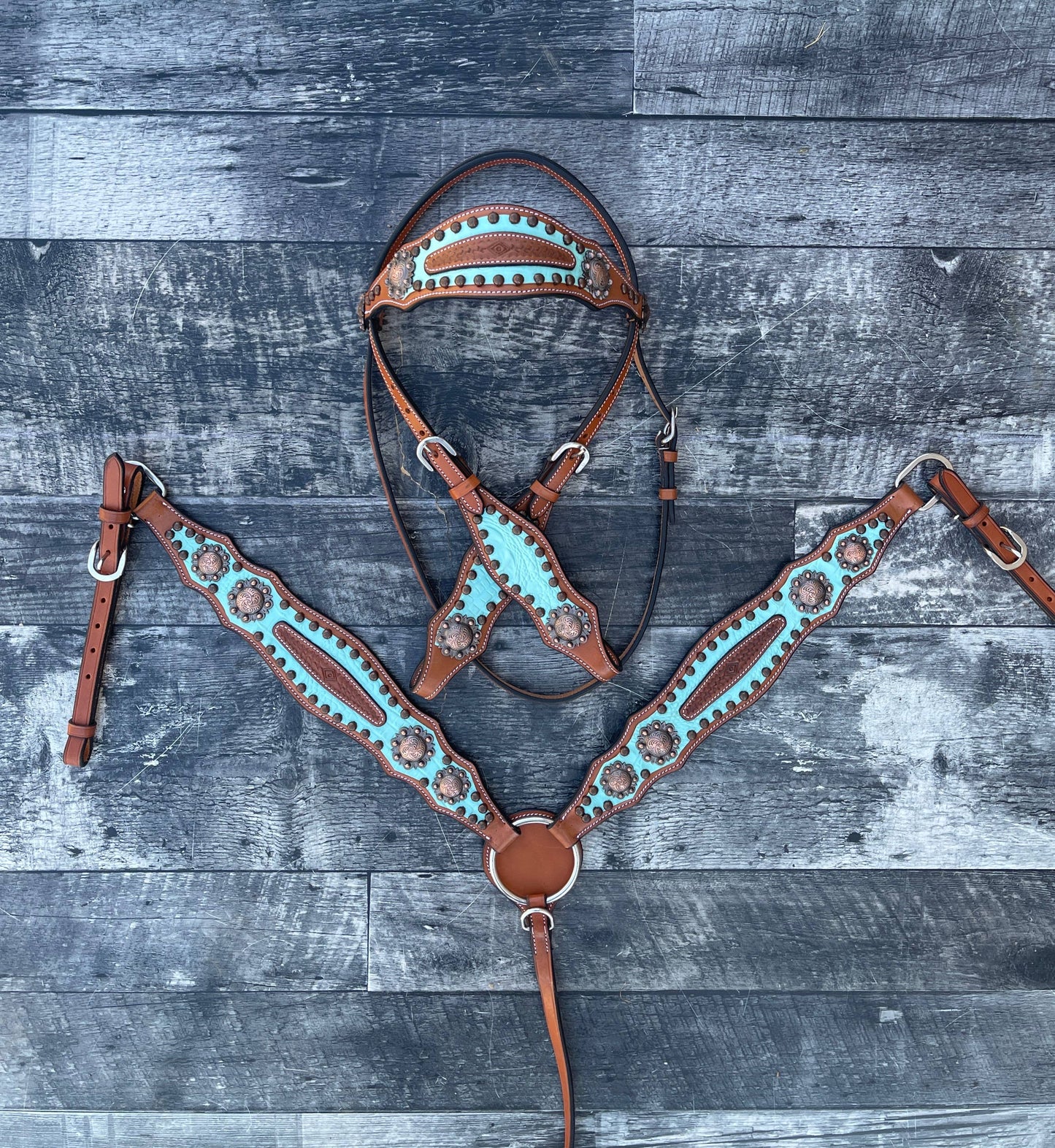 Annie Oakley Headstall and Breast Collar Set