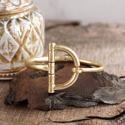 Equestrian Loop – Horsebit Hook Bracelet