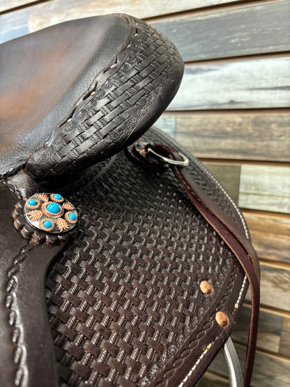 17" Custom HR Draft Trail Saddle