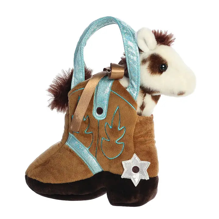 Horse in Cowboy Boot Purse