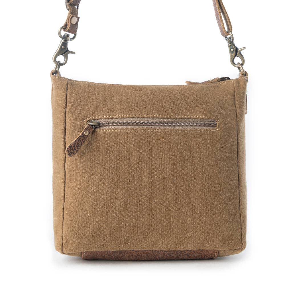 Crestbloom Vintage Crossbody Bag