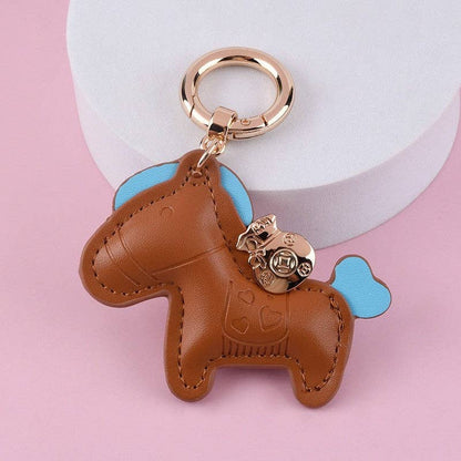 Adorable Horse-Shaped Keychain Pendant