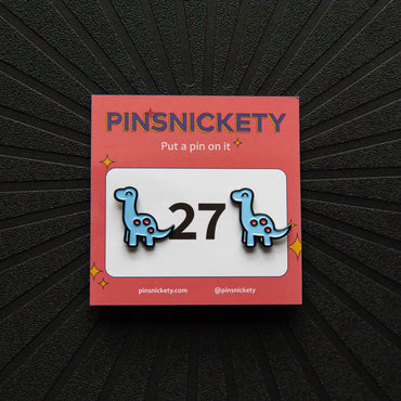 Brontosaurus Pins