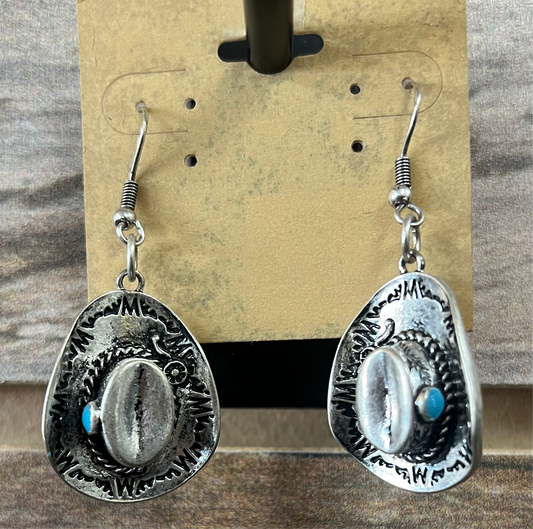 Cowboy Hat Earrings