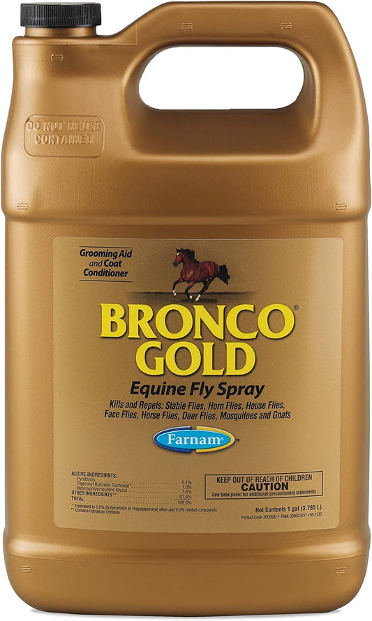 Bronco Gold Fly Spray, Gallon