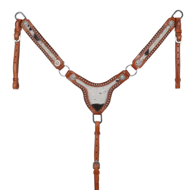 Showman Hide Haven Browband Headstall and Breastcollar