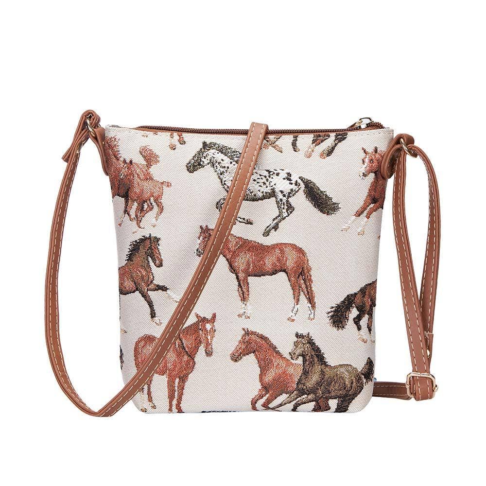 SignareArt - Running Horse Sling Bag Purse Crossbody
