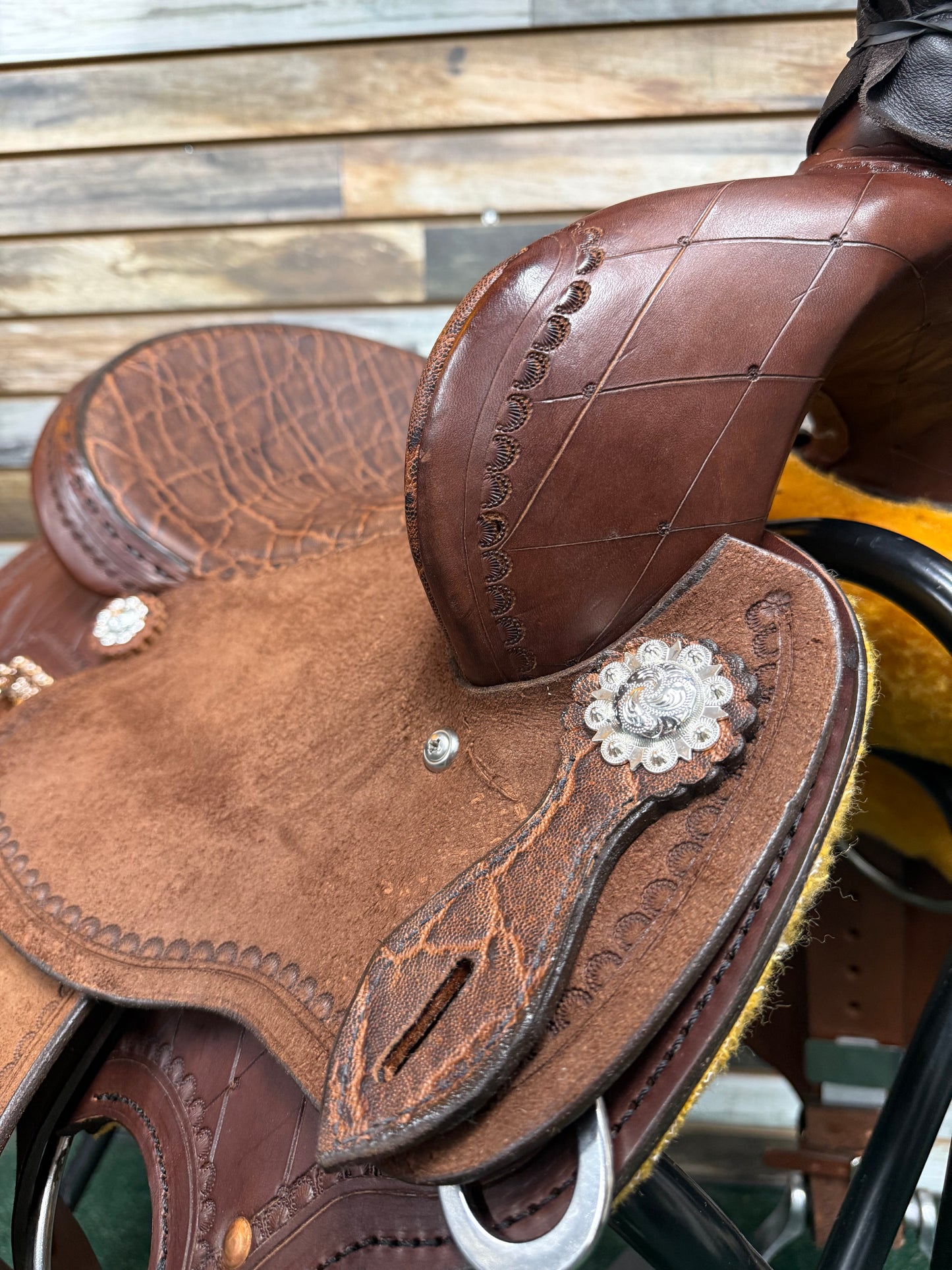 Crates All American Barrel Saddle 14”