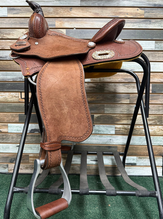 Crates All American Barrel Saddle 14”