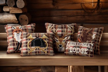 Bugle Crest Hook Pillow