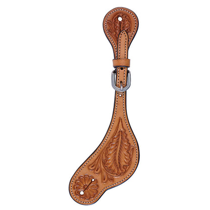 Tooled Spur Strap