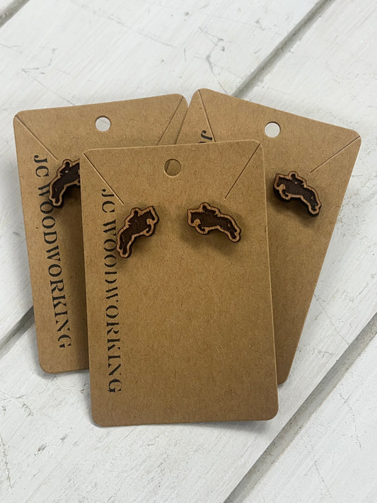 JC Woodworking Jumper Post Earring