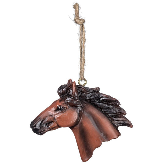 HORSE HEAD ORNAMENT