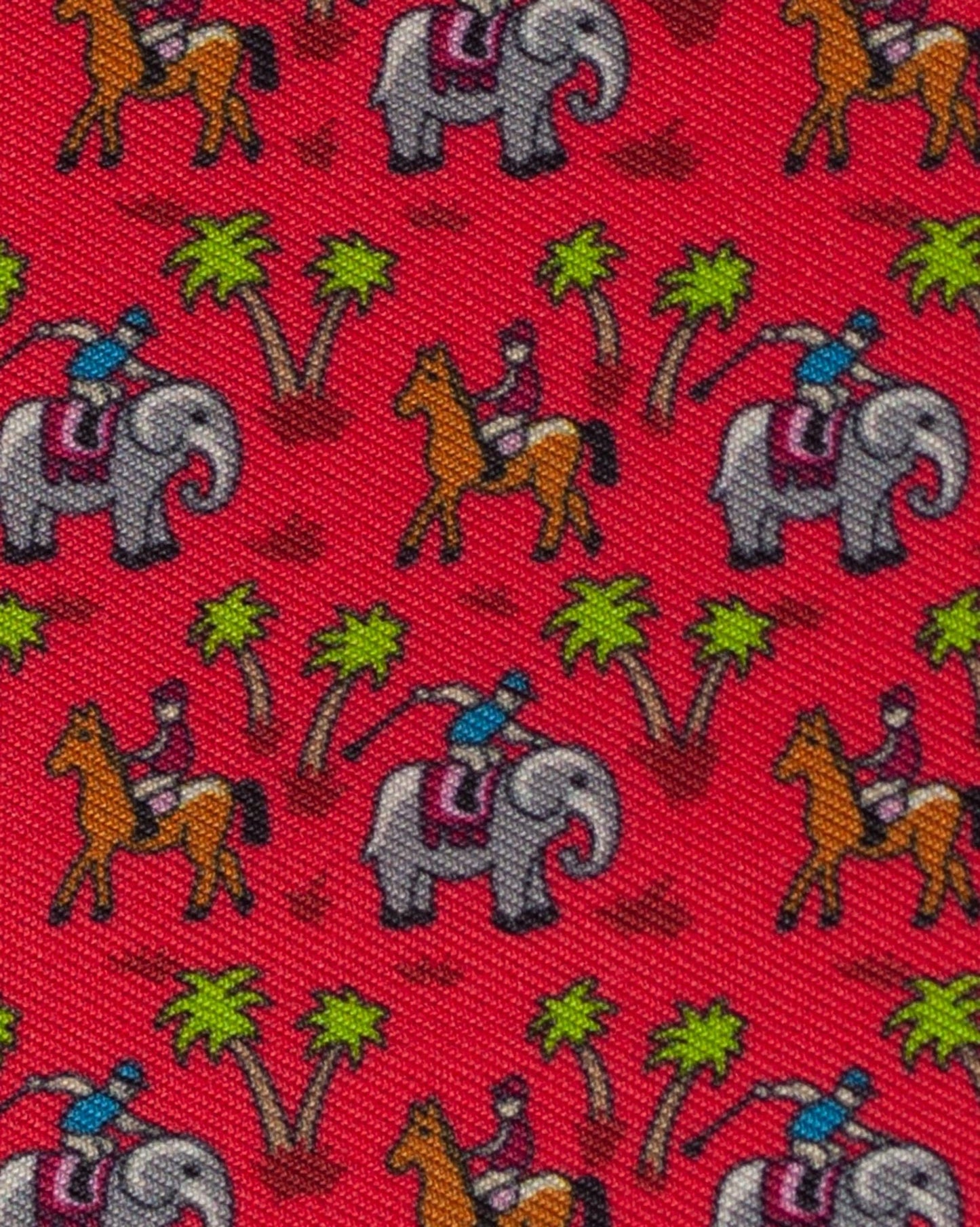 Essex Classics Safari Red Ladies Talent Yarn Straight Collar Long Sleeve Show Shirt