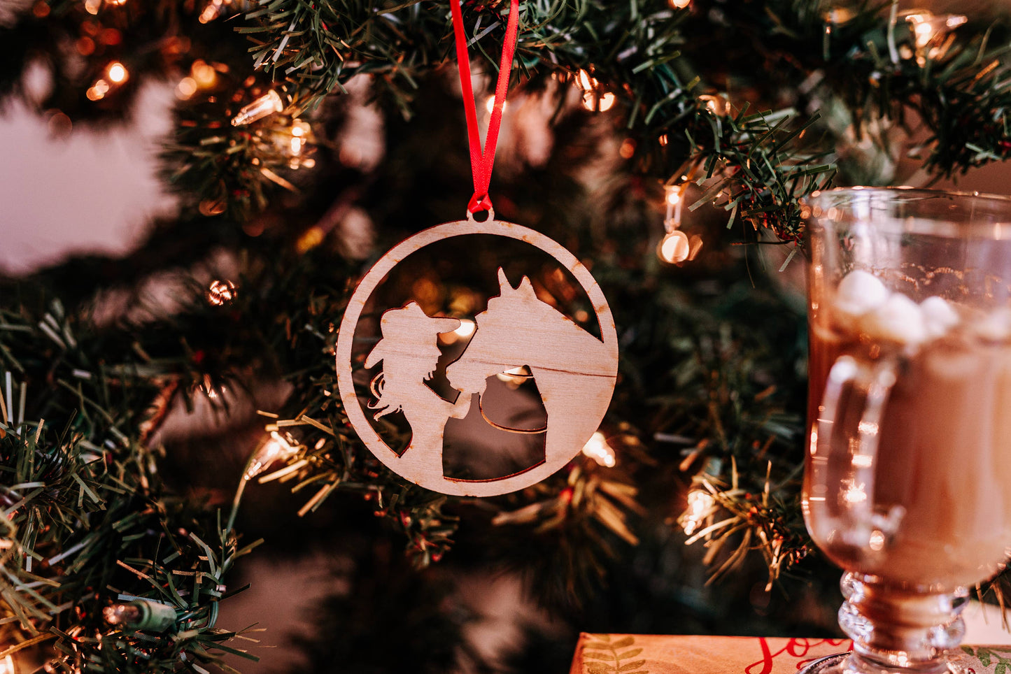 Equestrian Christmas Ornament